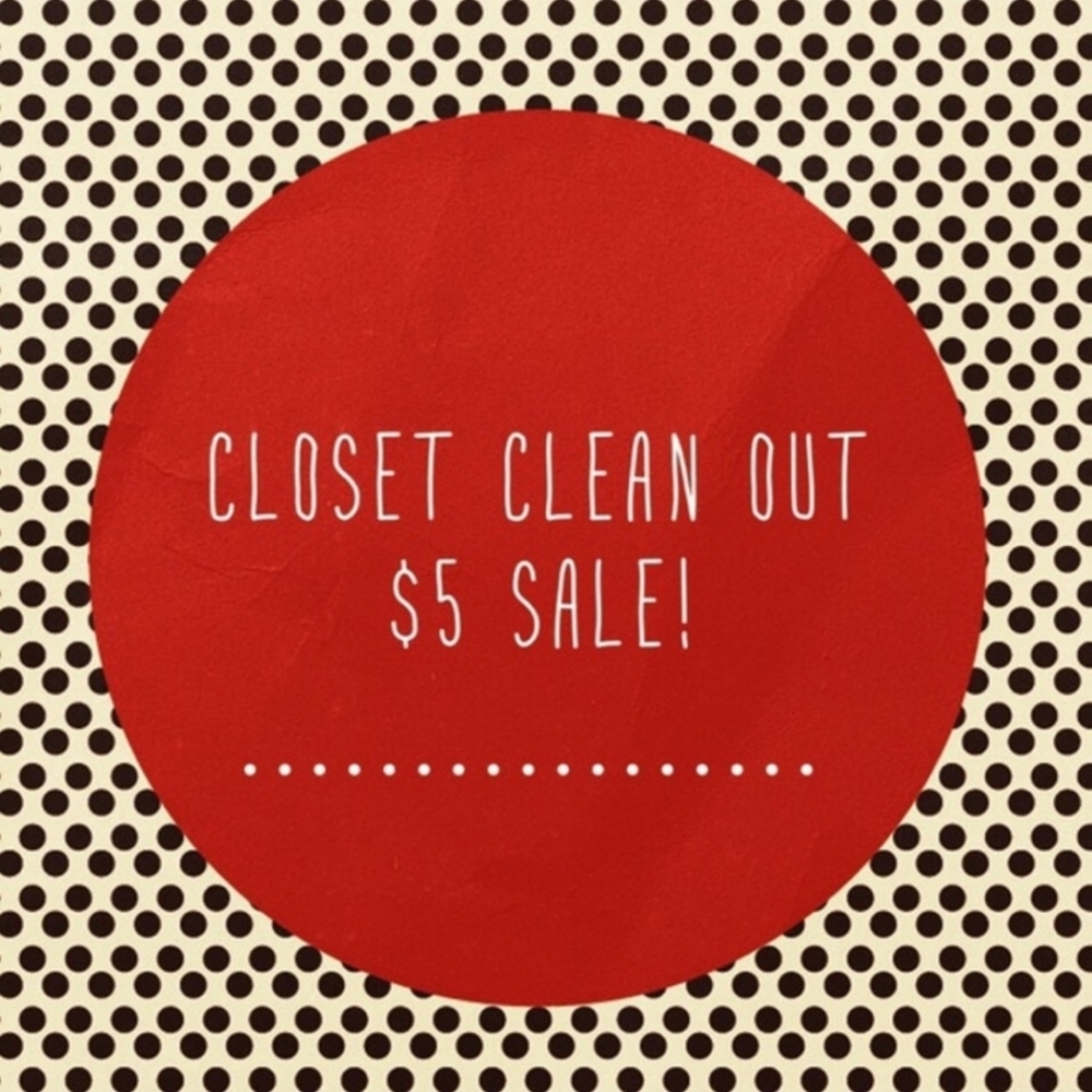 $5 Sale 🎉 Bundle & Save More! Price as marked!